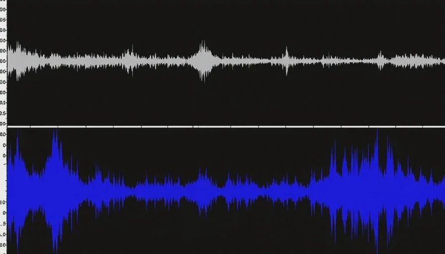 Cold-start voice waveform clipped by aggressive noise gate.