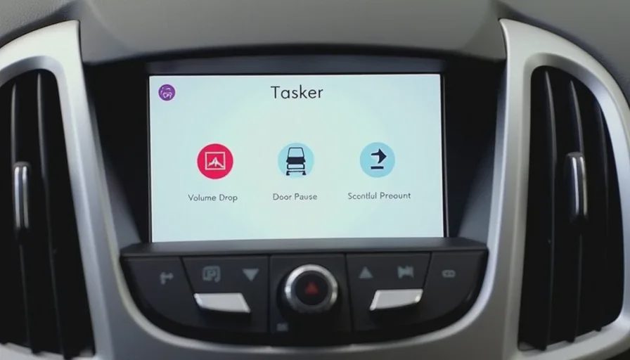 Tasker automation profiles running on vehicle cockpit.