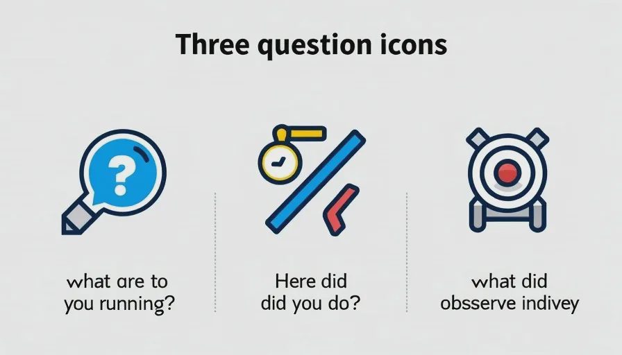 Three questions for usable bug reports.