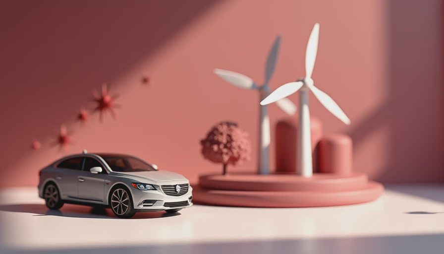 Visual context for wind energy powered cars