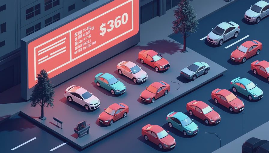 Illustration for chinese car brands
