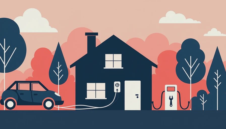 Visual context for ev charger installation cost