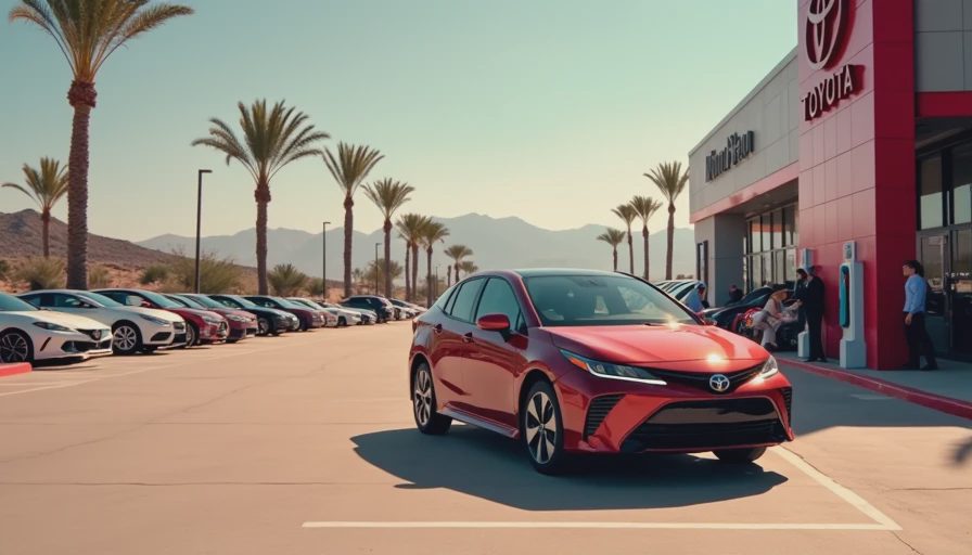 Visual context for toyota second us ev