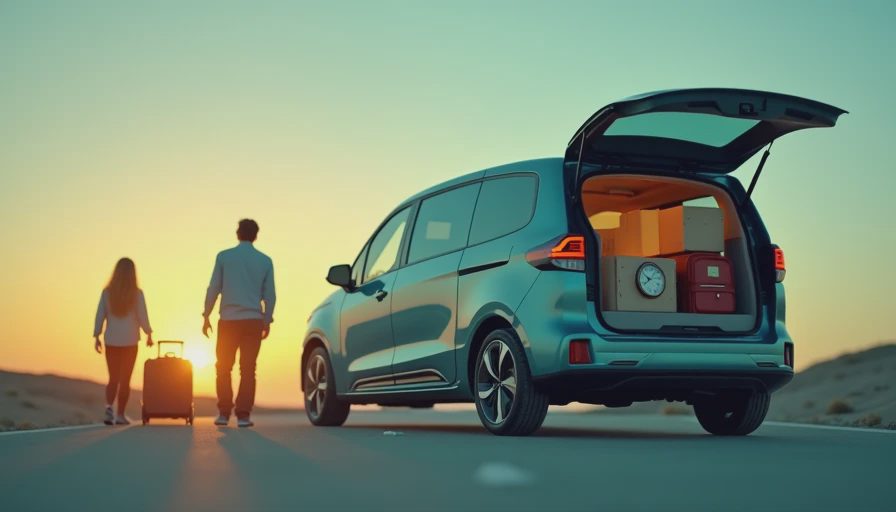 Visual context for vw id buzz 2026 cargo space family road trip range