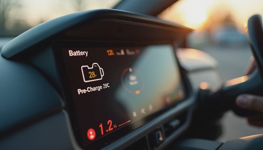 Visual context for how to precondition battery before charging