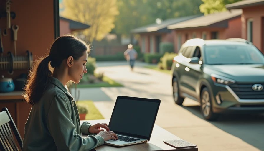 Visual context for myhyundai login
